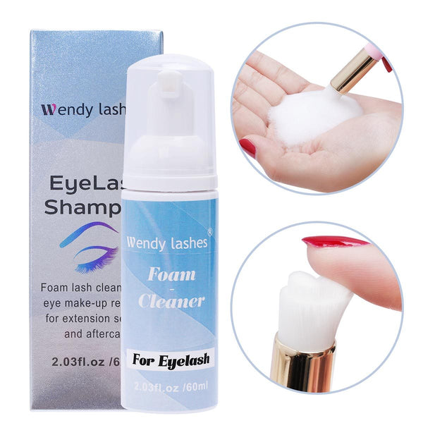 Eyelash Extension Foam Cleanser Shampoo